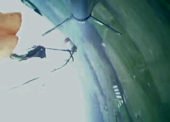 Shaken, Not Stirred deploying the drogue chute at 1,254 feet