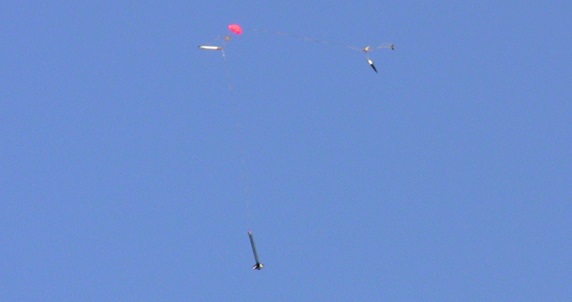 Shaken, Not
        Stirred main parachute failed to inflate