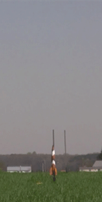 V2 Rocket Flight